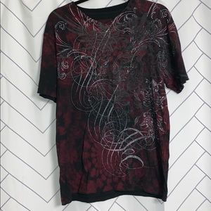 Retrofit V Neck t shirt